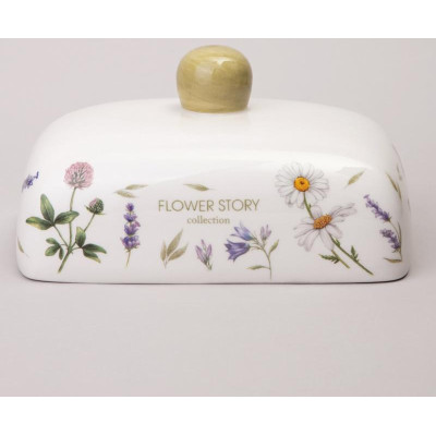 358-2175 Масленка Agness 'FLOWER STORY' 17х12.5х8.5см-4
