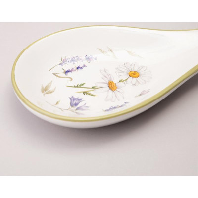 358-2177 Подставка под ложку Agness 'FLOWER STORY' 25х9х2.5см-3