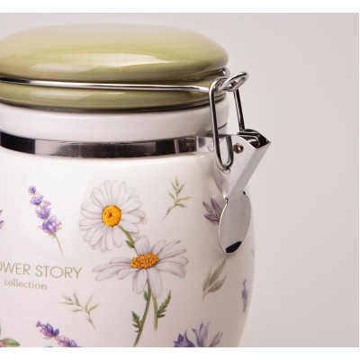 358-2181 Банка Agness 'Flower story' 11.5х15см 750мл-4