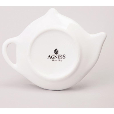 358-2184 Подставка под чайный пакетик Agness 'FLOWER STORY' 12х8.5х1.5см-2