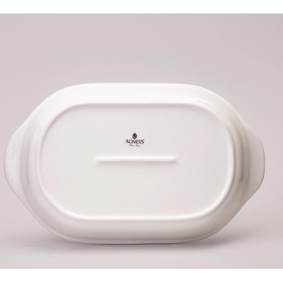 358-2190 Блюдо-шубница Agness 'Flower story' 28х17.5х4.5см-4