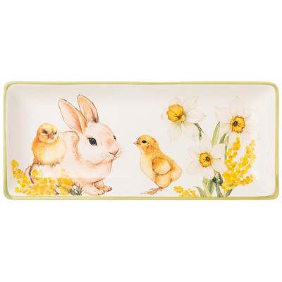 358-2192 Блюдо Agness 'Sunday' 28х12х3см