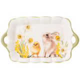 358-2193 Блюдо Agness 'Sunday' 23.5х14х2.5см