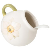 358-2210 Солонка с ложкой Agness 'Sunday' 9.5х10см 170мл