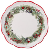 358-2258 Тарелка закусочная Agness “Celebration' 20.3х2см