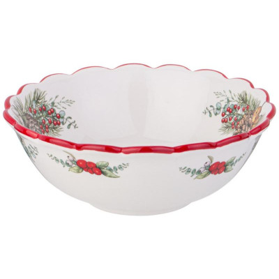 358-2261 Салатник Agness “Celebration' 20.5х7.5см-2