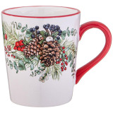 358-2262 Кружка Agness “Celebration' 12.2х8.8х10см 320мл