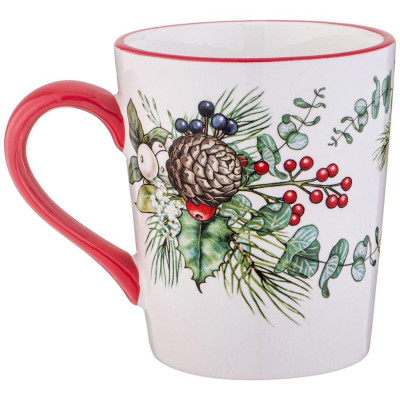 358-2262 Кружка Agness “Celebration' 12.2х8.8х10см 320мл-2