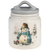 358-2324 Банка Agness 'С новым годом!' 10х14см 500мл 358-2324 Банка Agness 'С новым годом!' 10х14см 500мл