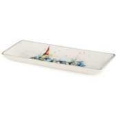 358-2339 Блюдо сервировочное Agness 'С новым годом!' 28х12х3см 358-2339 Блюдо сервировочное Agness 'С новым годом!' 28х12х3см