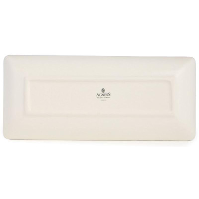 358-2339 Блюдо сервировочное Agness 'С новым годом!' 28х12х3см-2