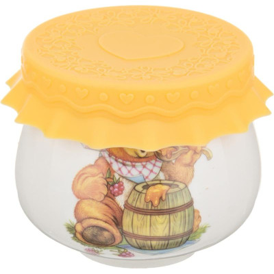 359-308 Банка д/меда с силиконовой крышкой 180мл