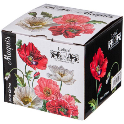 359-803 Баночка с силиконовой крышкой 'Маки' 300мл-1