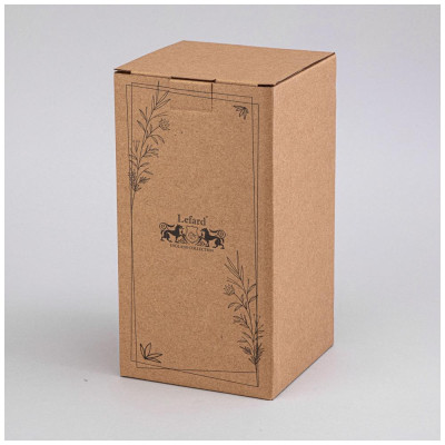 374-138 Ваза 11х11х25см цвет: пудровый-1