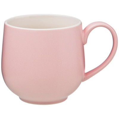 407-106 Кружка 'Velour' 450мл бочонок Матовый розовый