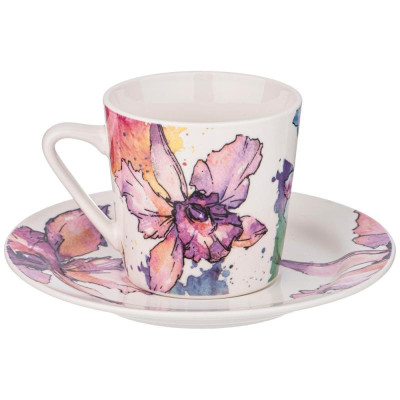 482-560 Чайная пара 'Орхидея' 250мл-2