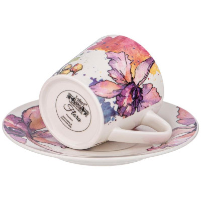 482-560 Чайная пара 'Орхидея' 250мл-3