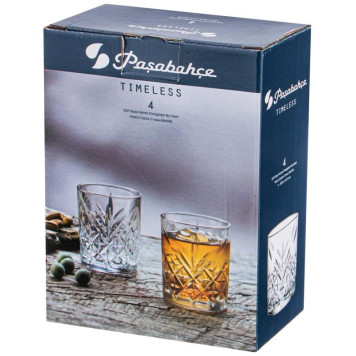 484-804 Набор стаканов 4шт 'Timeless' агат 210мл-1