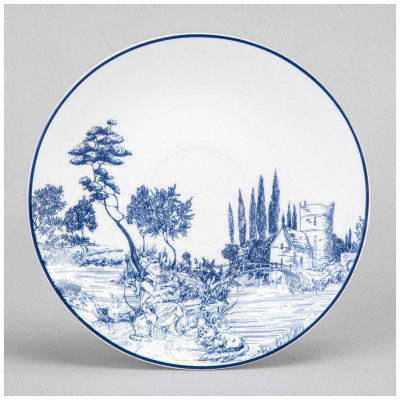 577-216 Чайный набор Lefard 'Novel' на металл. подставке 4шт 220мл-8