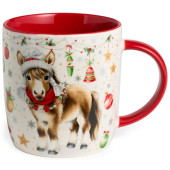 580-104 Кружка Lefard 'Pony winter story' 355мл 580-104 Кружка Lefard 'Pony winter story' 355мл