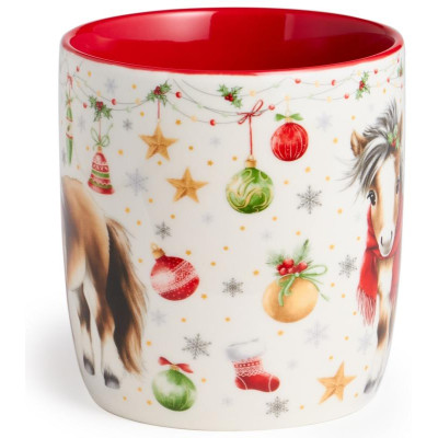 580-105 Кружка Lefard 'Pony winter story' 355мл-2