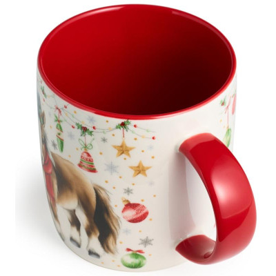 580-105 Кружка Lefard 'Pony winter story' 355мл-3