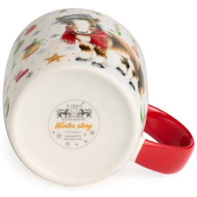 580-105 Кружка Lefard 'Pony winter story' 355мл-4