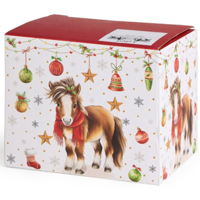 580-105 Кружка Lefard 'Pony winter story' 355мл-5