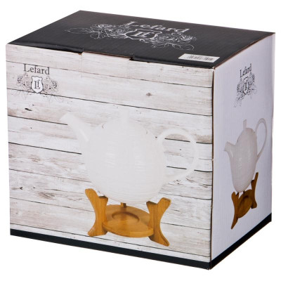 587-101 Чайник заварочный 1000мл 'NATIVE' на подставке-1