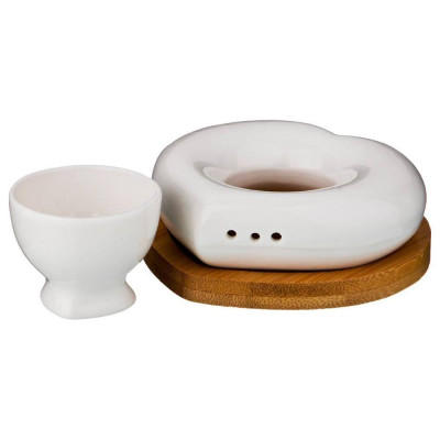 587-116 Набор для завтрака 'Native' 2пр.: подставка для яйца + солонка на подставке-2