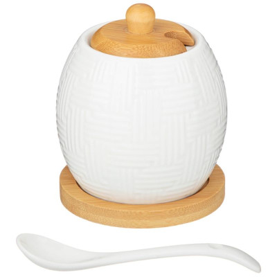 587-170 Сахарница с ложкой 'Native' 300мл 8х8х10см-2