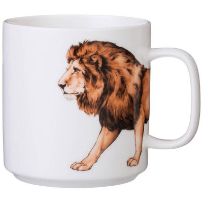 590-401 Кружка Lefard 'ANIMAL WORLD' лев 400мл