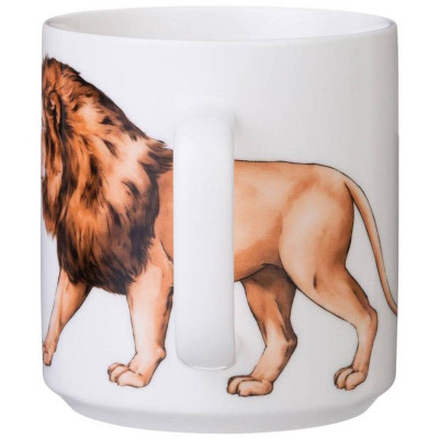 590-401 Кружка Lefard 'ANIMAL WORLD' лев 400мл-2