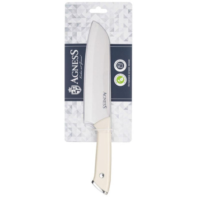 671-005 Нож сантоку Agness 'Ivory'-1
