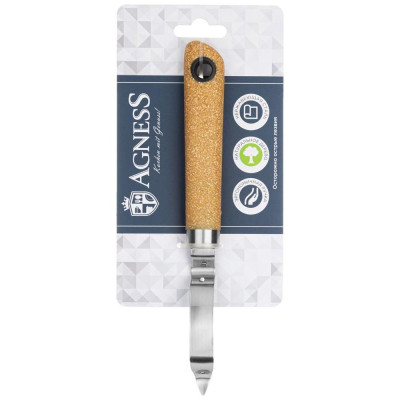 671-020 Овощечистка Agness 'Nature'-1