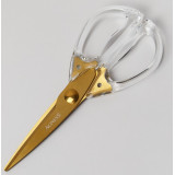 671-026 Кухонные ножницы цвет айвори, титановое покрытие лезвия 20.5см