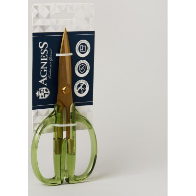 671-027 Ножницы кухонные Agness титановое покрытие-1