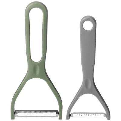 671-504 Овощечистка 2в1 Agness (зеленый)-2