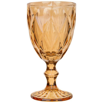 691-023 Набор бокалов для вина 'Ромбо' 6шт 320мл серия 'MUZA ION' медовый-2