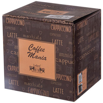 756-359 Кружка Lefard ' Кофемания' 400мл-1