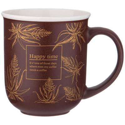 756-444 Кружка Lefard 'Happy time' 400мл