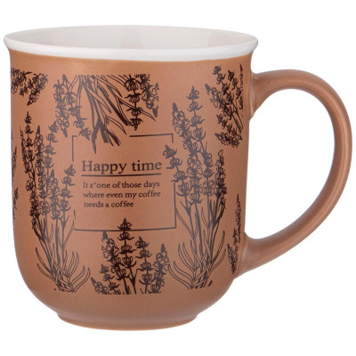 756-445 Кружка Lefard 'Happy time' 400мл