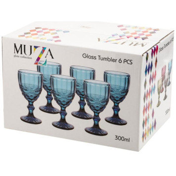 781-117 Набор бокалов для вина 'РОМБО' 6шт 'Muza color' 320мл-1