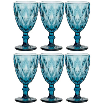 781-117 Набор бокалов для вина 'РОМБО' 6шт 'Muza color' 320мл