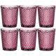781-162 Набор стаканов 'ГРАНАТ' 6шт 'Muza color' 280мл розовый