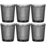 781-164 Набор стаканов 'ГРАНАТ' (6шт) 'Мuza Сolor' 280мл серый