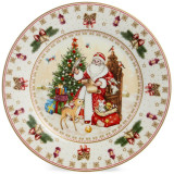 85-1722 Тарелка закусочная Lefard 'Дед мороз' 20.5см