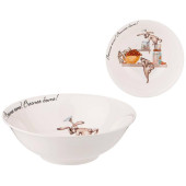 85-1787 Салатник - тарелка суповая 'Счастье есть' 15см 85-1787 Салатник - тарелка суповая 'Счастье есть' 15см