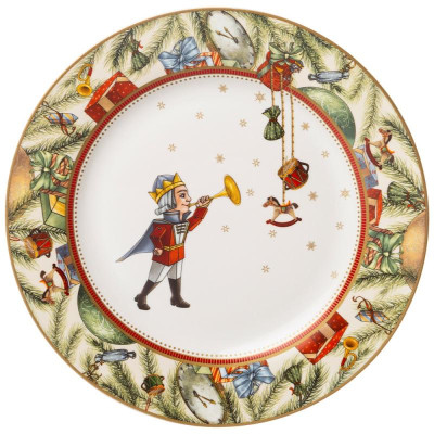 85-1921 Тарелка закусочная Lefard ' Щелкунчик' 20.5см