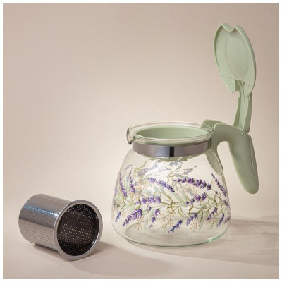 885-107 Чайник заварочный Agness с фильтром 'Душа прованса' 900мл-2